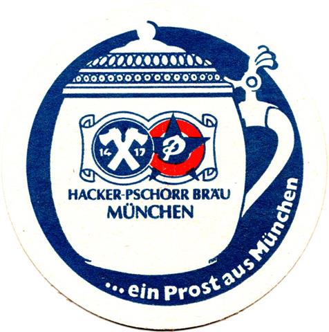 münchen m-by hacker haps rund 1b (215-ein prost-blaurot) 